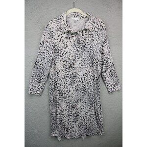 Cabi Long Sleeve Rayon Slinky Dress-Size Large